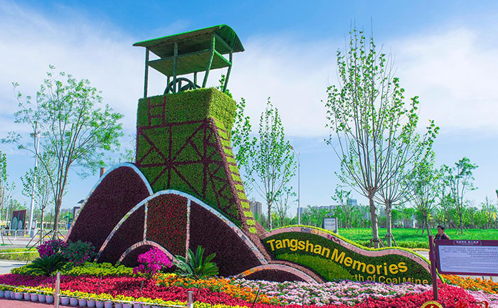 五色草主題景觀實景案例與色彩搭配解析圖